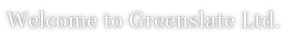 Welcome to Greenslate Ltd.